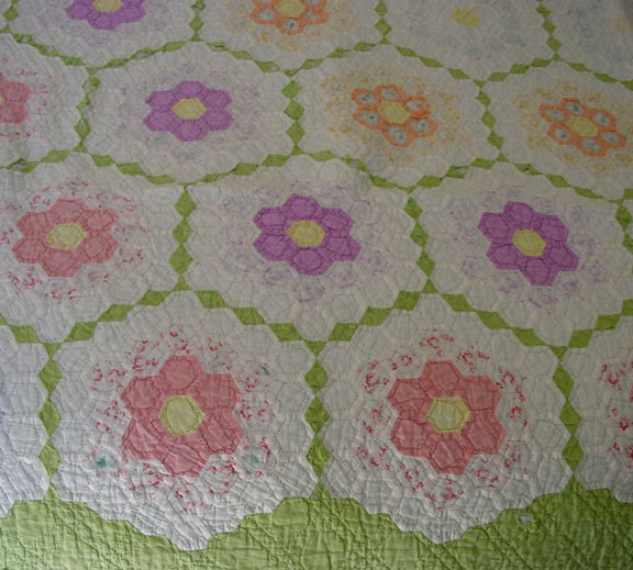 Grandmother’s Flower Garden Quilt Pattern | Patterns Gallery