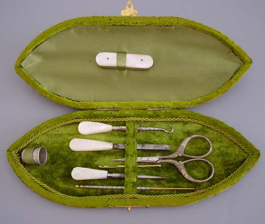 Vintage Sewing Kit mysticalcherry