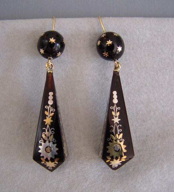 Antique tortoise shell jewelry hotsell