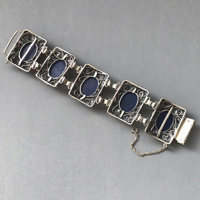 Hobe Lapis Five Link Bracelet