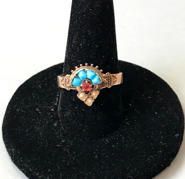 18k Yellow Gold Turquoise Cabochon Ring, Sleeping Beauty Turquoise Ring,  Statement Ring, Rose and Choc, Cocktail Ring, Oval Ring - Etsy